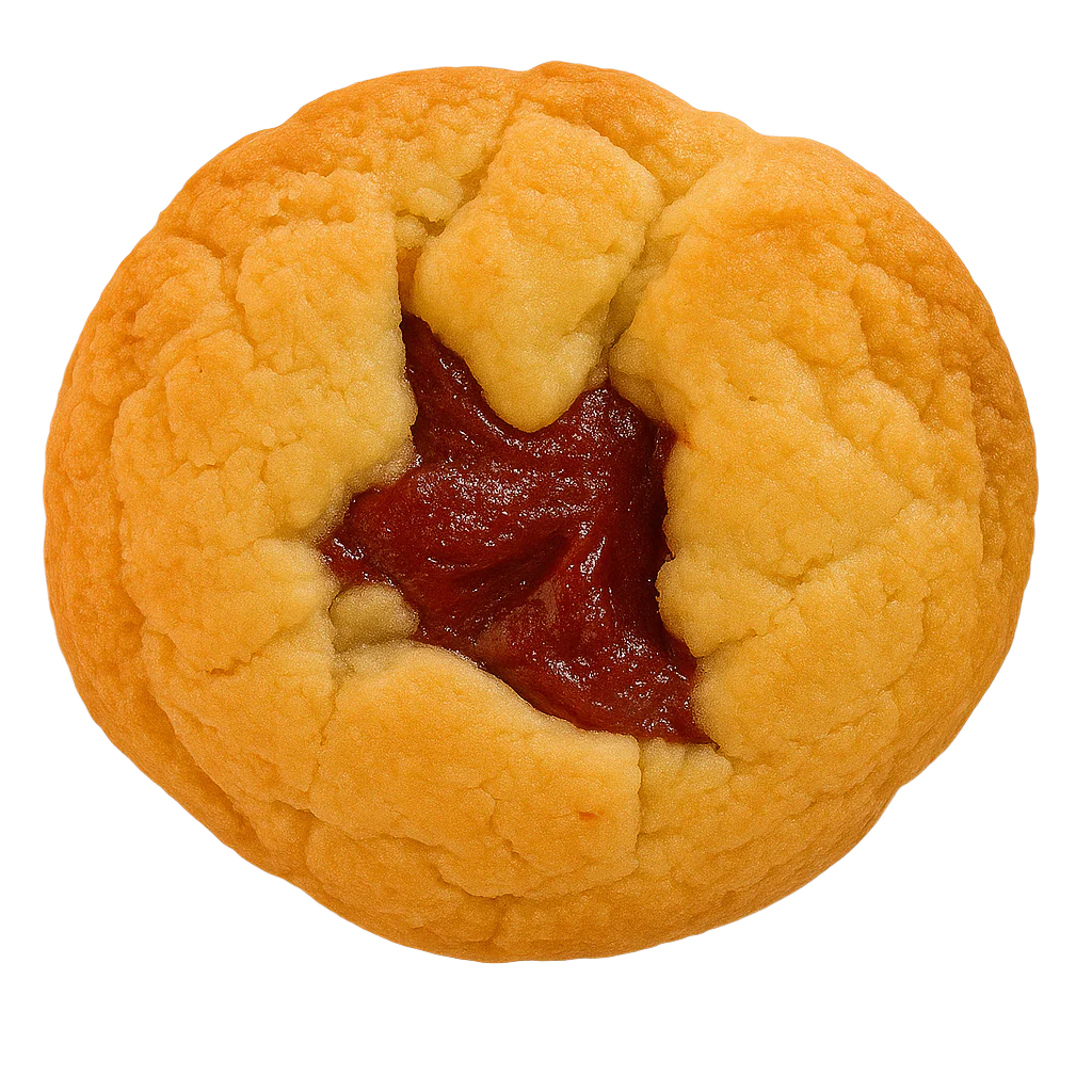 Red Velvet stuffed sugar cookie